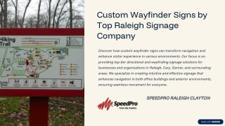 Exterior Directional Signage for Seamless Navigation