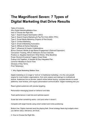 digital marketing