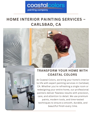 Affordable Home Interior Painting Services Carlsbad, CA