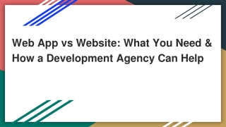 Understanding the Difference: Website vs Web Application