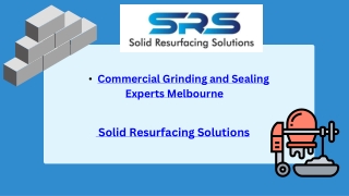 Commercial Grinding and Sealing Experts Melbourne – Durable & Stylish Flooring