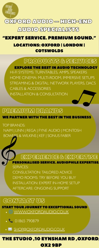 Oxford Audio – High-End Audio Specialists