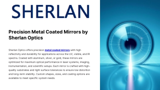 Precision Metal Coated Mirrors by Sherlan Optics