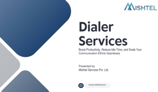 Advanced Dialer Services in Delhi NCR for Outbound Call Automation