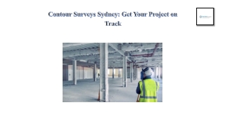 Contour Surveys Sydney - Get Your Project on Track