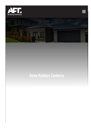 Home builders canberra