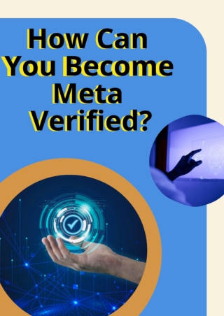 How can you become Meta Verified?