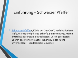 Schwarzer Pfeffer kaufen – Natürlich, gesund und aromatisch - Roots Natural