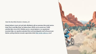 Why Choose Bike Rentals in Sedona, AZ for Your Next Adventure?
