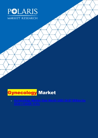 Gynecology Market