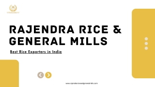 Tohana Rice Mill | Rajendra Rice & General Mills