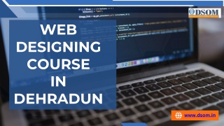 Web Designing course in dehradun