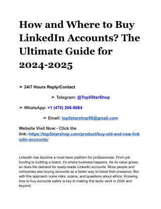 How and Where to Buy LinkedIn Accounts_ The Ultimate Guide for 2024-2025 (1)
