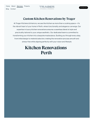 Kitchen Renovations South Perth