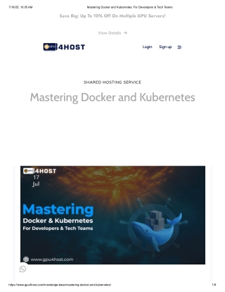 Mastering Docker and Kubernetes_ For Developers & Tech Teams