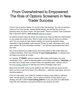 From Overwhelmed to Empowered