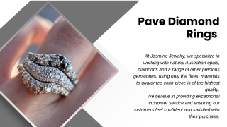 Pave Diamond Rings