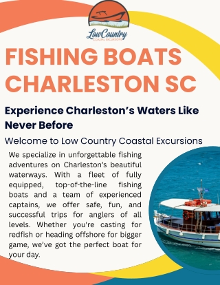 Fishing Boats Charleston SC
