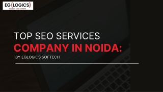 Top SEO Services Company in Noida - EGlogics Softech