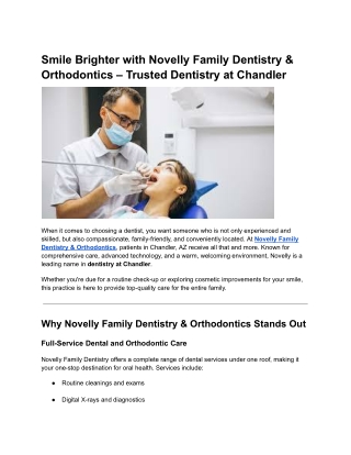 Discover Compassionate, Comprehensive Dentistry at Chandler – Novelly Family Dentistry & Orthodontics (1)