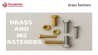 brass fastners