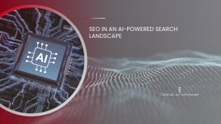 SEO in an AI-Powered Search Landscape