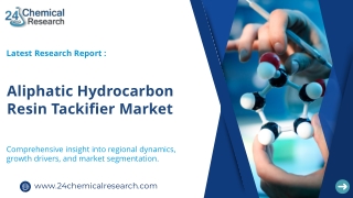 Aliphatic Hydrocarbon Resin Tackifier Market