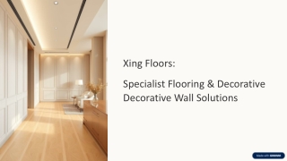 Xing Floors: Specialist Flooring & Decorative Wall Solutions