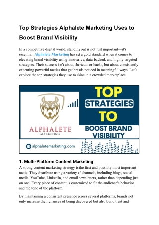 Alphalete Marketing | Sales Training That Works