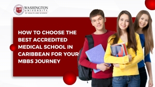 How to Choose the Best Accredited Medical School in Caribbean for Your MBBS Journey