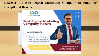 Discover the Best Digital Marketing Company in Pune for Exceptional Results