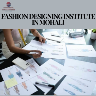 Best Fashion Designing Course in Mohali – INSD Mohali