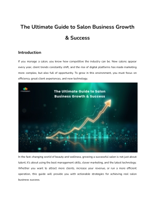 The Ultimate Guide to Salon Business Growth & Success