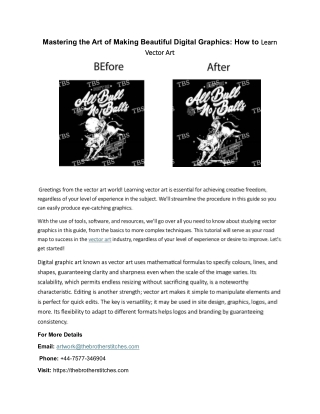 How to Learn Vector Art