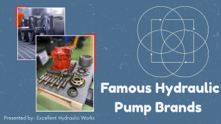 Hydraulic Pumps Brands