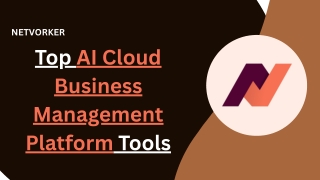 Top AI Cloud Business Management Platform Tools - PPT