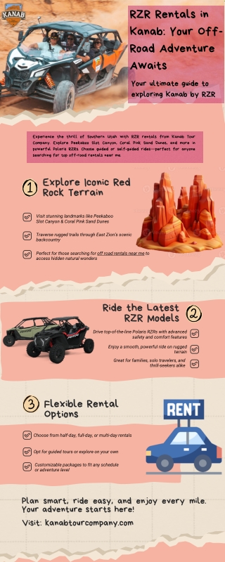 RZR Rentals in Kanab Your Off-Road Adventure Awaits