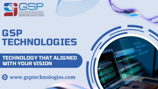 B2B Web Portal Developers - GSP Technologies