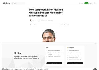 How Gurpreet Dhillon Planned Gursehaj Dhillon’s Memorable Minion Birthday