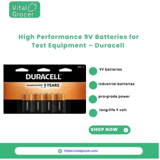 Duracell 9V – Pro Grade Pack