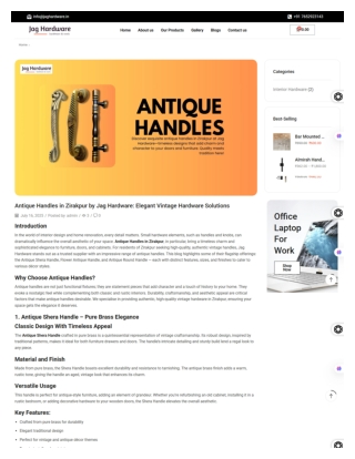 Antique Handles in Zirakpur by Jag Hardware Elegant Vintage Hardware Solutions