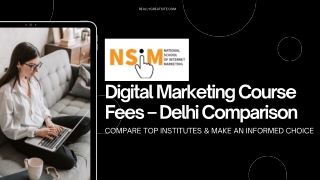 Digital Marketing Course Fees – Delhi Comparison