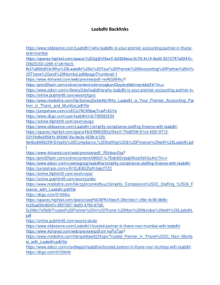 Laabdhi Backlinks