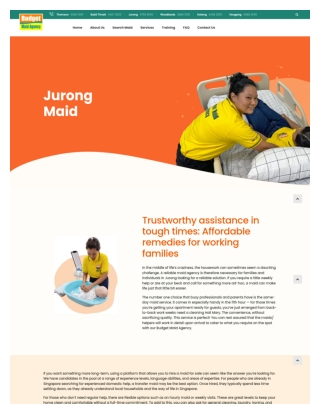Best Maid Agency in Jurong
