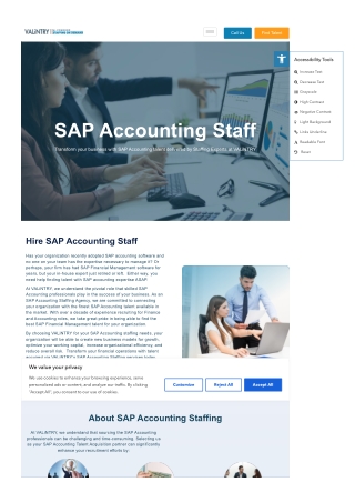 SAP Account Staffing Services