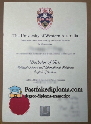 How to order University of Western Australia diploma? 【fastfakediploma.com】
