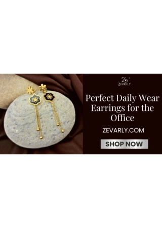 The Modern Woman's Guide 12 Perfect Daily Wear Earrings for the Office