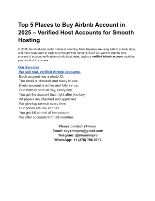 How to Verify Airbnb Accounts Safely: A Complete Guide