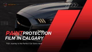 Paint Protection Film in Calgary | Mean Machine Customs