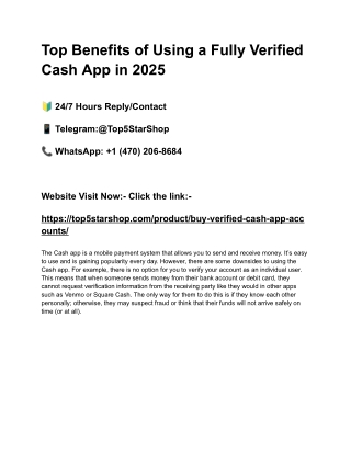 Top Benefits of Using a Fully Verified Cash App in 2025 (1)